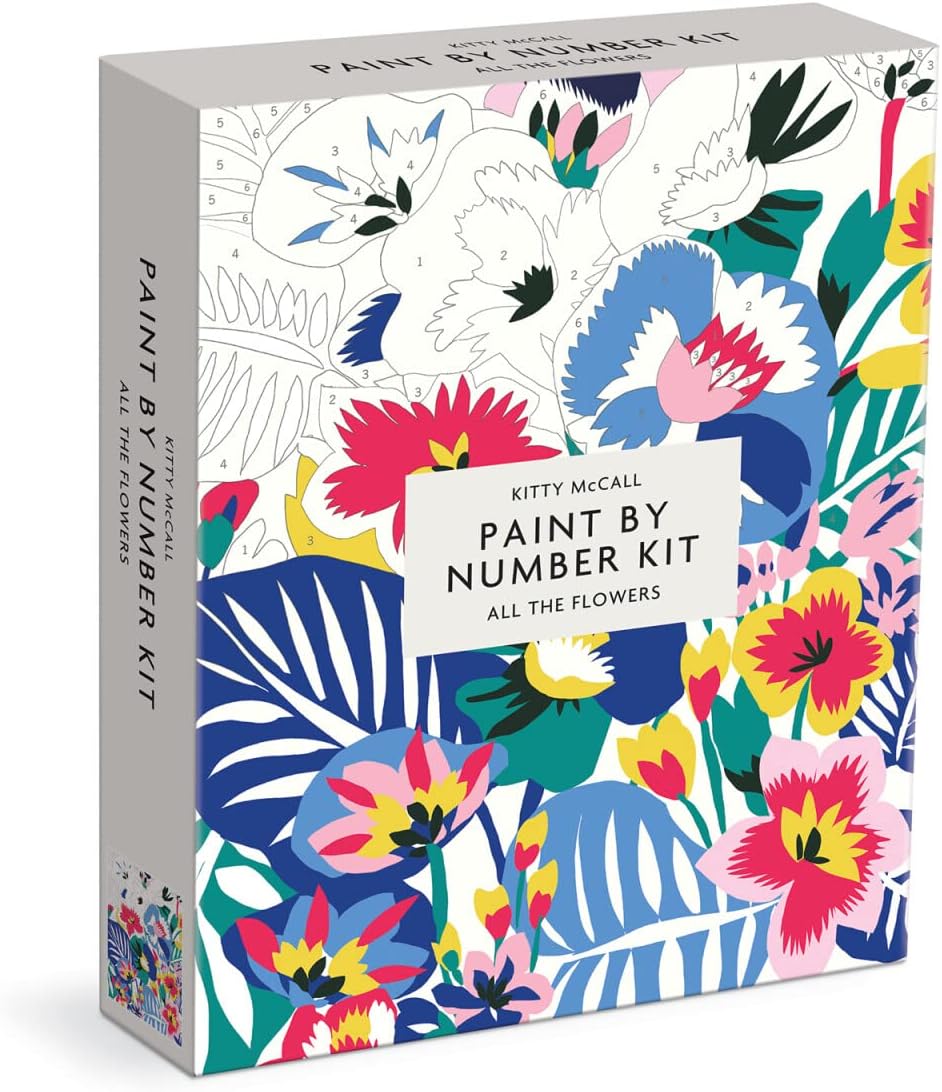 Kitty McCall All the Flowers Paint By Number Kit: 2 Product Bundle – 23 Jun. 2022