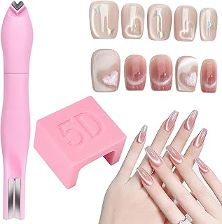 2 imanes de uñas 3 en 1 de ojo de gato, versá...