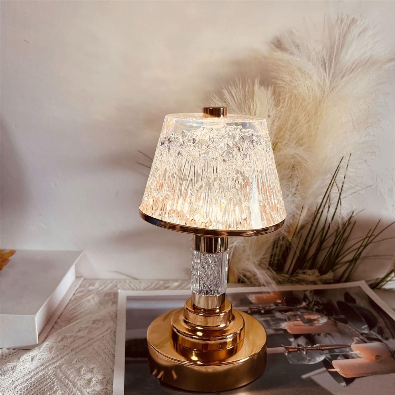 Lampka biurkowa Lampa biurkowa Crystal Ball, wyjątkowa romantyczna lampka nocna Lampka nocna