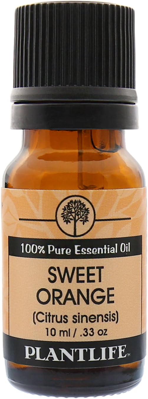 Sweet Orange Aromatherapy Essential Oil - Straight from The Plant 100% Pure Therapeutic Grade - No Additives or Filters - 10 ml