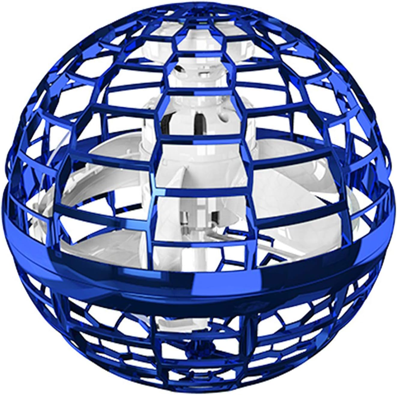 Labymos Flynova Pro Flying Ball Boomerang Spinner Dynamic RGB Lights Double Pass (Blue ball)