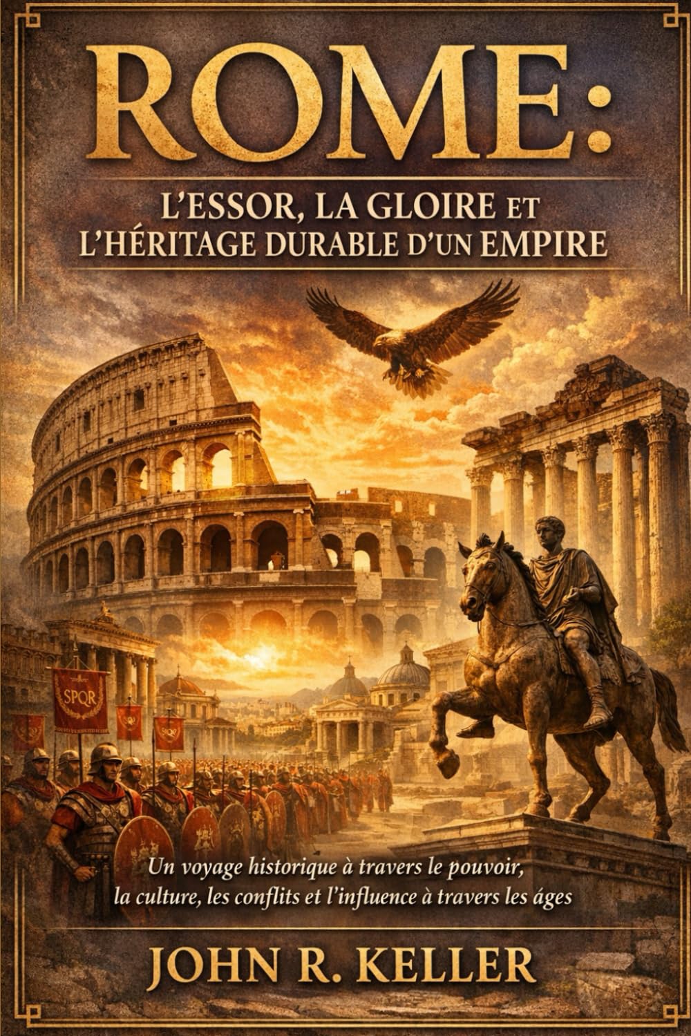 Rome : L'essor, la gloire et l'héritage durable d'un empire: Un voyage historique à travers le pouvoir, la culture, les conflits et l'influence à travers les âges