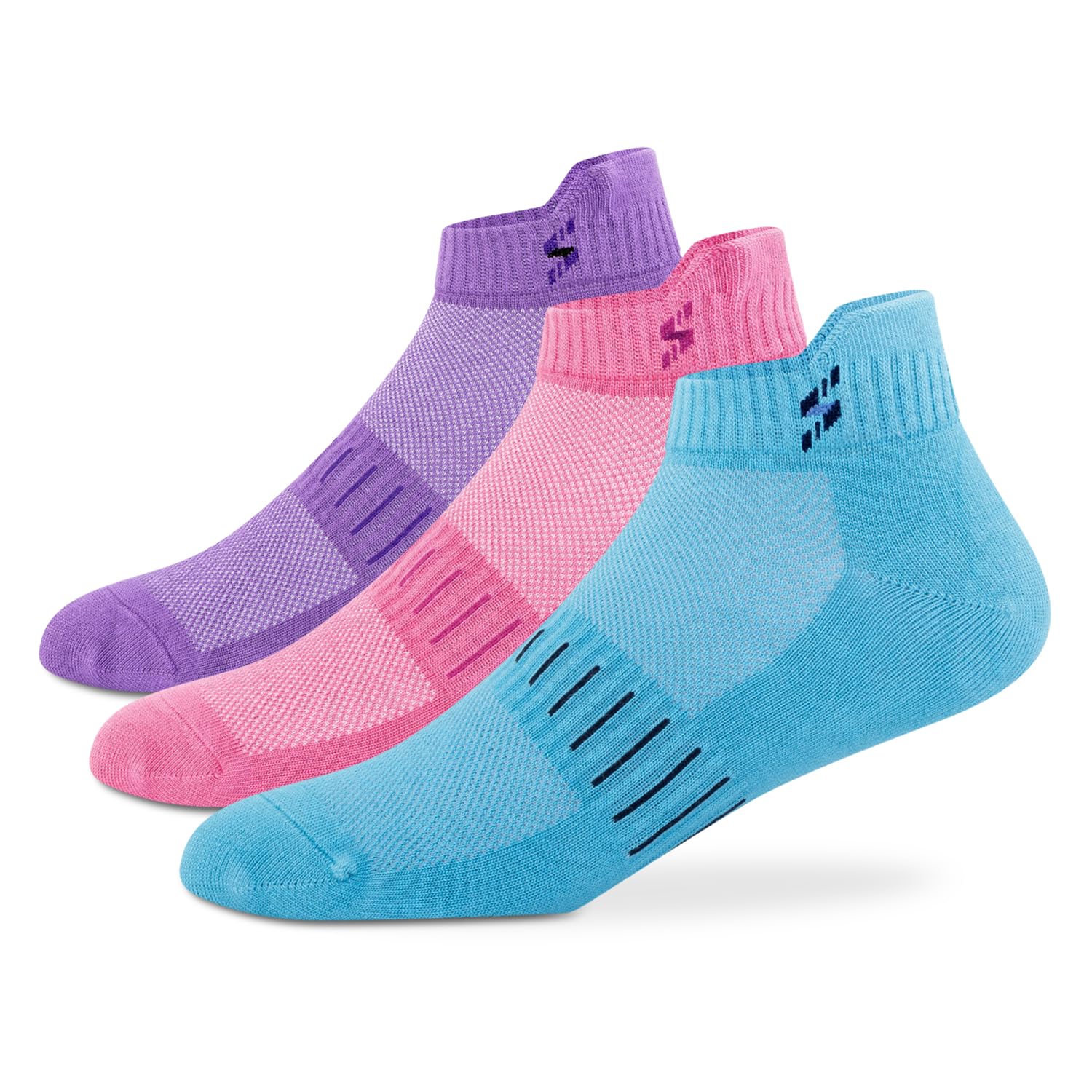 Bamboo Ankle Socks for Women Made of Sustainable & Eco Friendly Material - Athletic Softer than Cotton Socks, Anti Odour - Ideal forSports, Gym & All Day Wear (Pack of 3)-image-40