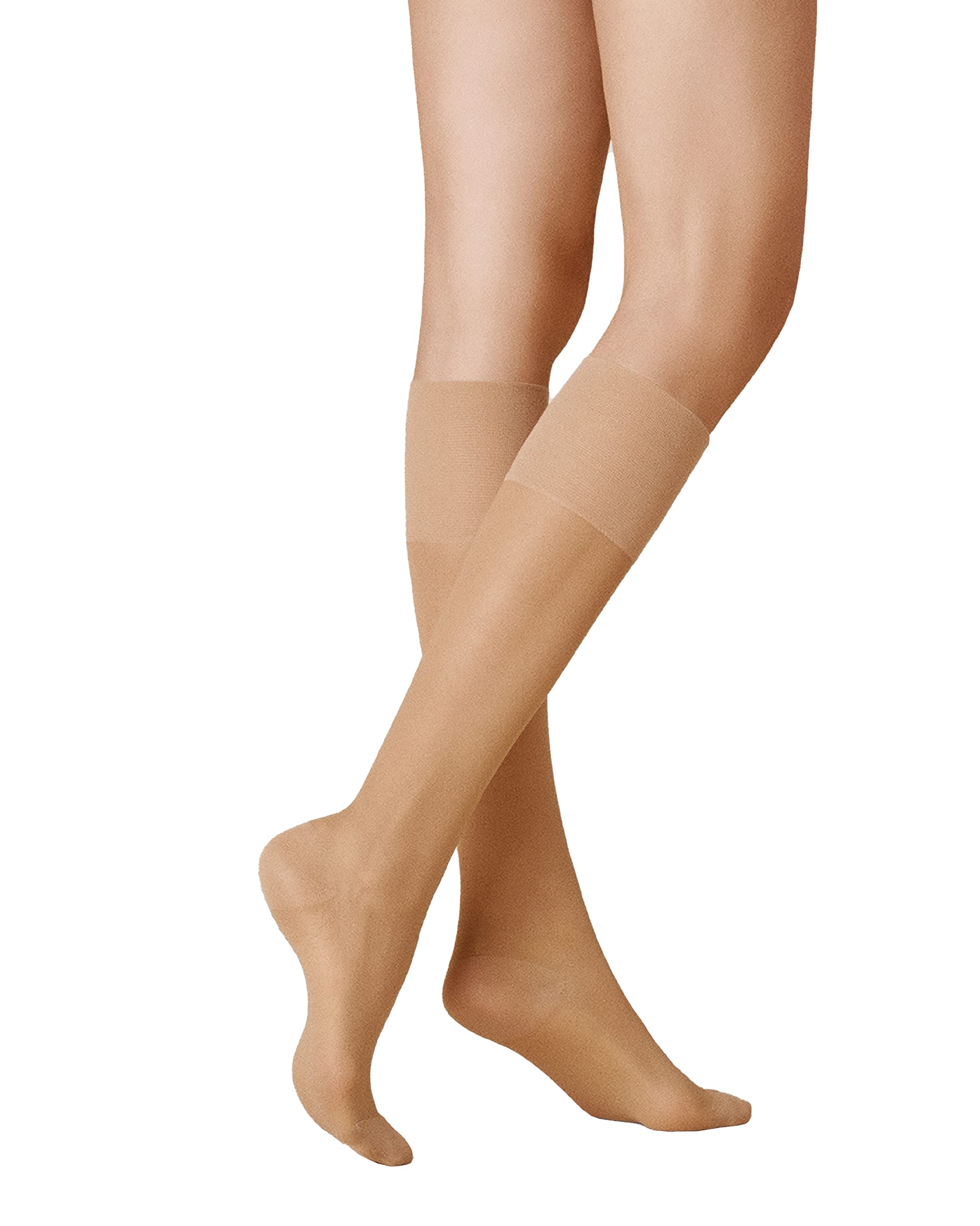 KUNERT Super Control 40 Women's Knee Socks Light Support Class I 40 Denier, Cashmere 0540, 35-38