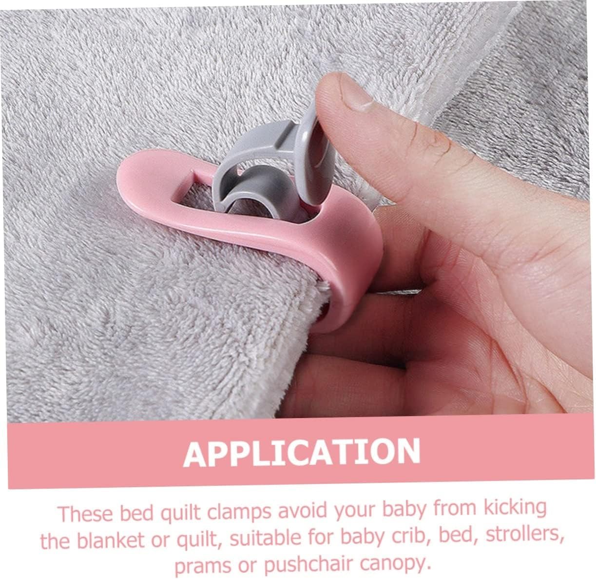 Bettlaken-Clips, Quilt-Fixator-Knopf, 30 Stück Halter Quilt-Fixator Bett Quilt-Klemmen bewegen Quilt-Schnalle Bettbezug-Stifte Bett
