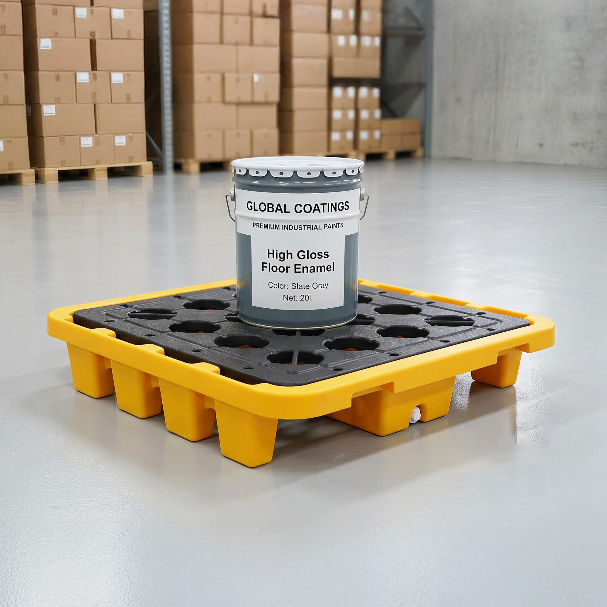 Spill Containment Pallet - 10.5 Gallon Sump -2
