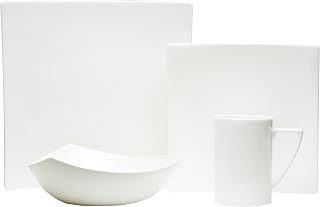 Red Vanilla EW3400-904 4 Piece Extreme Place Setting, White