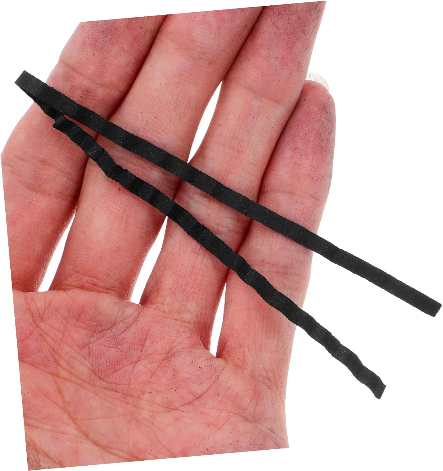 HOLIDYOYO Black Wavy Crinkle Cut Raffia Grass Paper Filler Bulk Packaging Shred for Boxes Baskets Wrapping Valentine's Day Wedding Anniversary Craft Decor