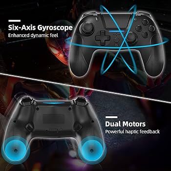 NexiGo Q500 Elite PS4 Controller with Back Buttons, Turbo