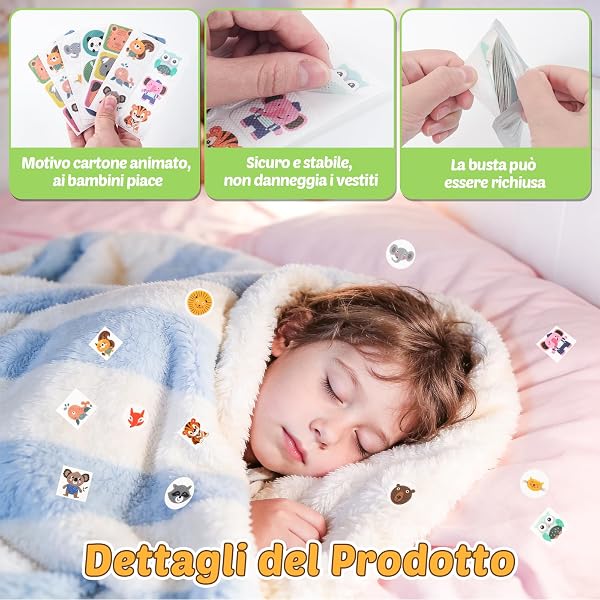 120 Pezzi Adesivi per Zanzare Repellente, Cerotti Antizanzare Bambini, Anti Zanzare Patch con Ingredienti Naturali, Protezione 8 Ore per Adulti e Bambini, Adatto a Casa e Attività All'aperto - 5