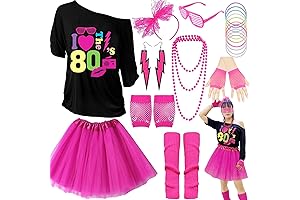Nostalgic 80's Costume Ensemble: Embody the Iconic Era
