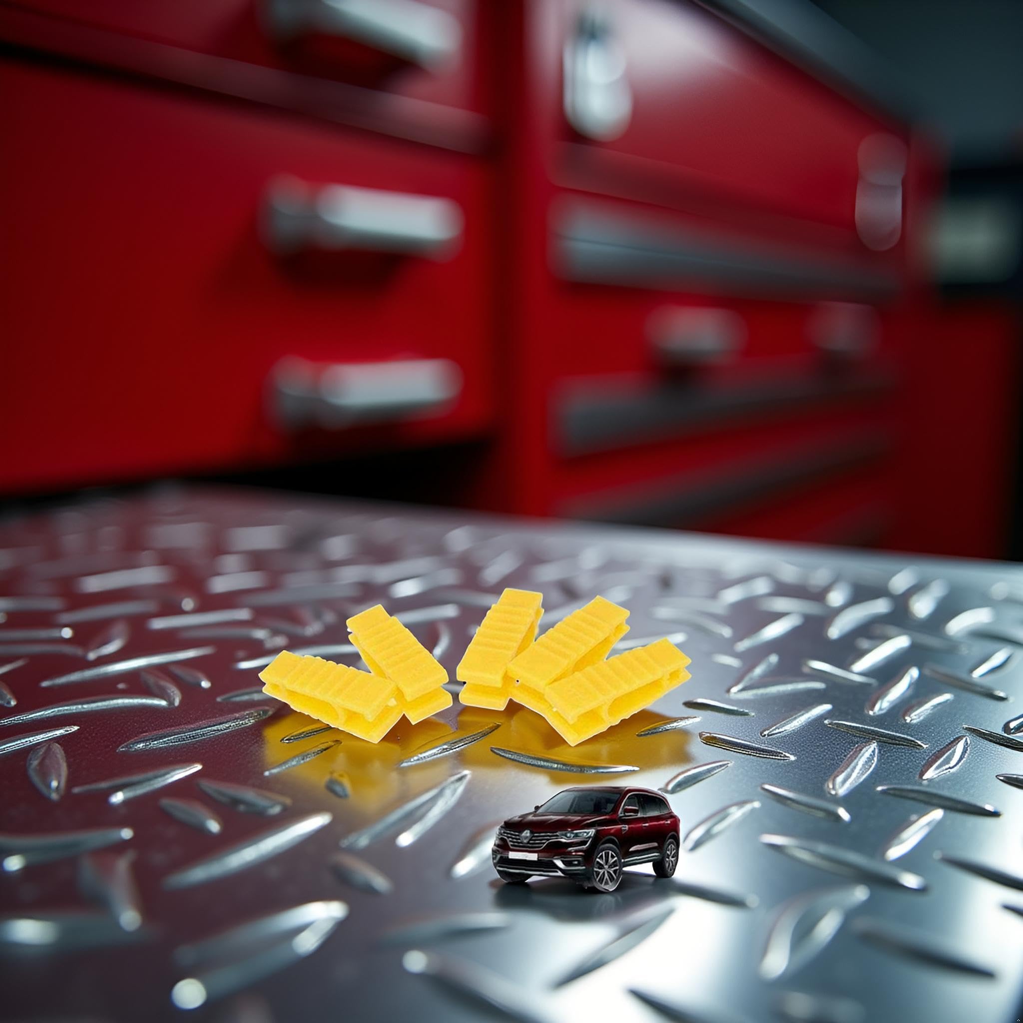 5Pcs Yellow Car Fuse Clips Mini Fuse Puller Insertion Removal Extractor Tool Car Accessories Clips for Car Practical — view 5