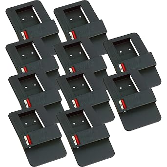 FastCap SPEEDCLIP Speed Clip Tape Measure Belt Clip and Pencil Holder, 10-Pack
