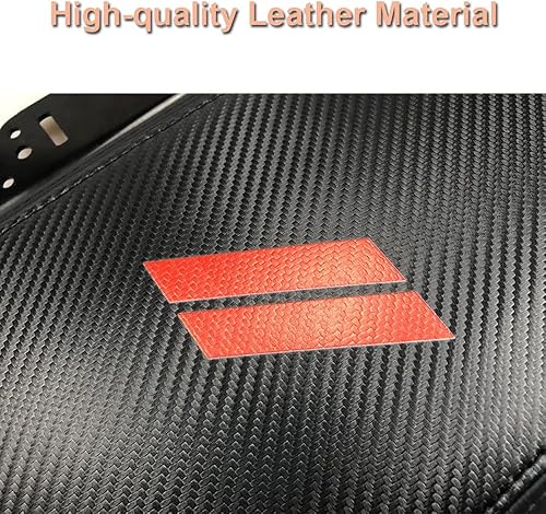 Miniatura 2 de BOYOUS Funda impermeable para reposabrazos de automóvil, cubierta de almohadilla de consola central, resistente a los arañazos, protector de cuero,