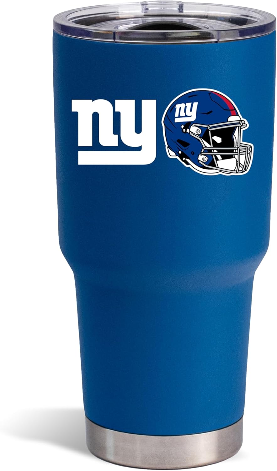 The Memory Company Officially Licensed NFL 30oz Insulated Stainless Steel Tumbler - Double Wall Vacuum Sealed Travel Mug with Built-In Bottle Opener, Leak-Proof Lid, Game Day Essential