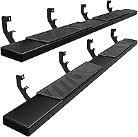 Tyger Auto 6" Riser Running Boards for 2019-2026 Chevy Silverado & GMC Sierra 1500/2500/3500 HD Crew Cab - TG-RS6C60248 Nerf Bars