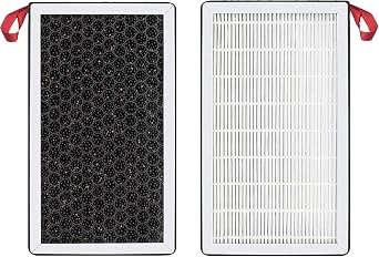 Tesla Model 3 Model Y Air Filter HEPA 2 Pack with Activated Carbon Tesla Cabin Air Filter Replacement 2017-2026
