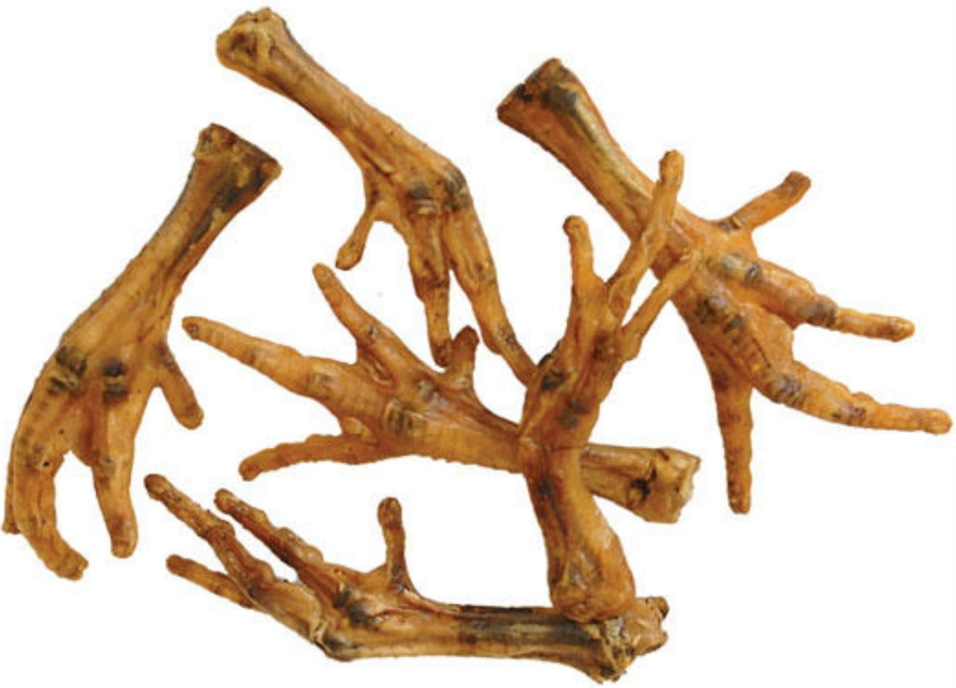 Quality Treats For Your Dog - 100% Dried Chicken Feet with No Added Presevatives (20 Chicken Feet)