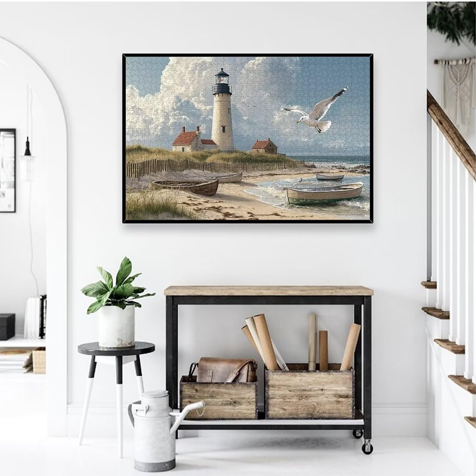 Puzzle 4000 elementów, 4000 elementów, drewniane puzzle dla dorosłych, z wykwintnym pudełkiem do pakowania, klasyczne puzzle dla całej rodziny, duże puzzle na prezenty, -3103