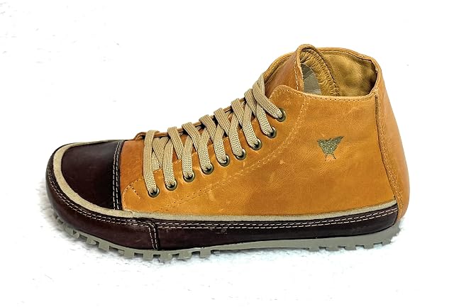 Rolling Sole Boots Barefoot-Inspired Handmade Leather Boots for Men Women