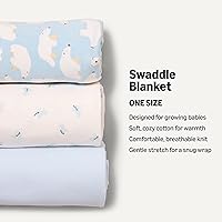 Vista 2 de Yaxa Essentials x Sofia Grainge - Manta unisex para bebé, paquete de 3