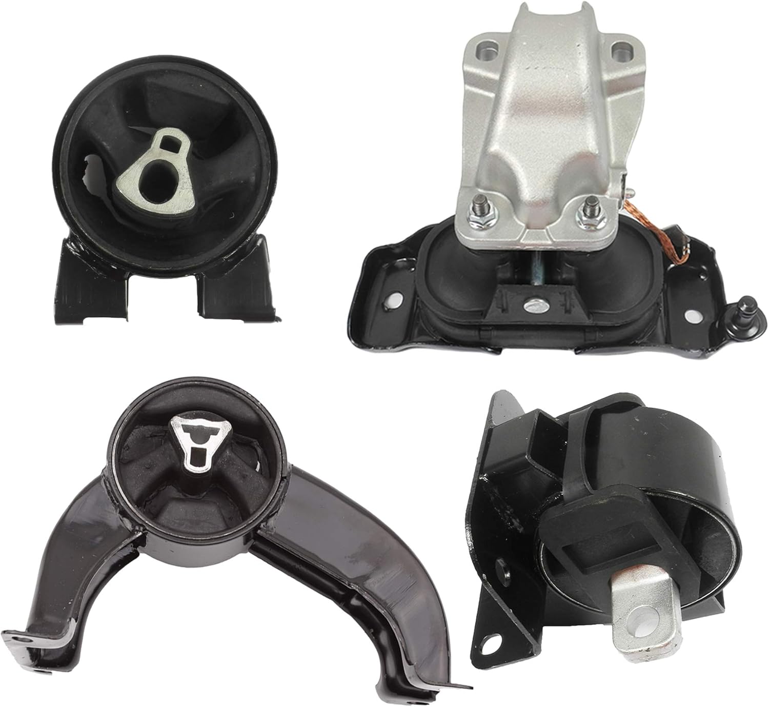Compatible with 08-10 Town & Country Dodge Grand Caravan Volkswagen Routan 4.0L Engine Motor and Transmission Mount Set of 4PCS 2008 2009 2010 5420 5482 5493 5525