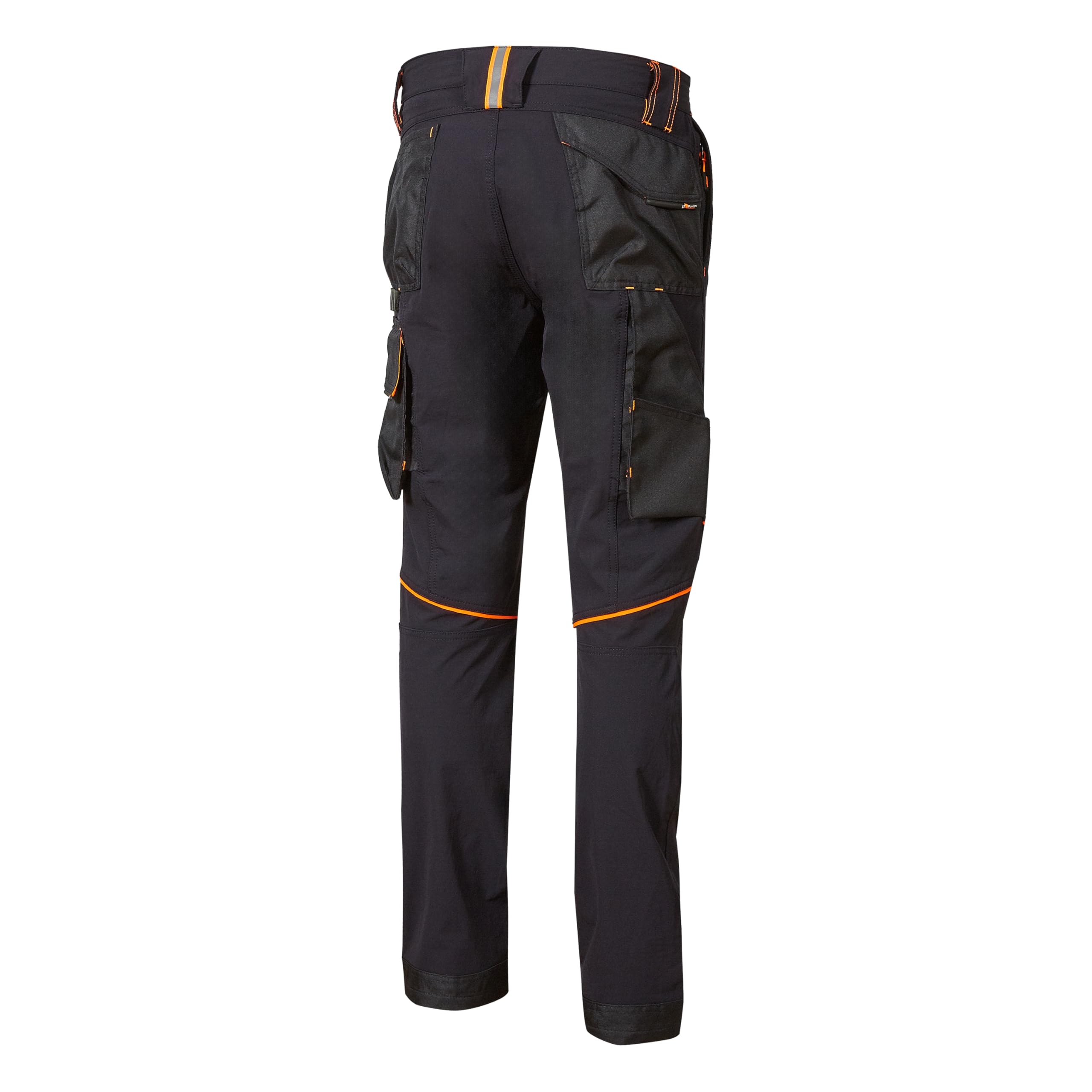 U-Power Don't Worry... BE Happy! Pantalone da Lavoro Idrorepellenti Atom Deep Blue Pantaloni da Lavoro Uomo (Pacco da 1)