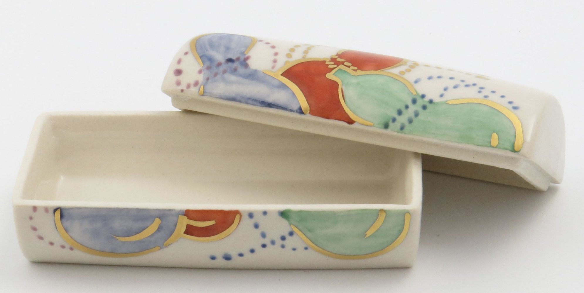 Amazon.com: Kyo-Ware TG-010A Shimizu Ware Hand-Painted Koto-Shaped