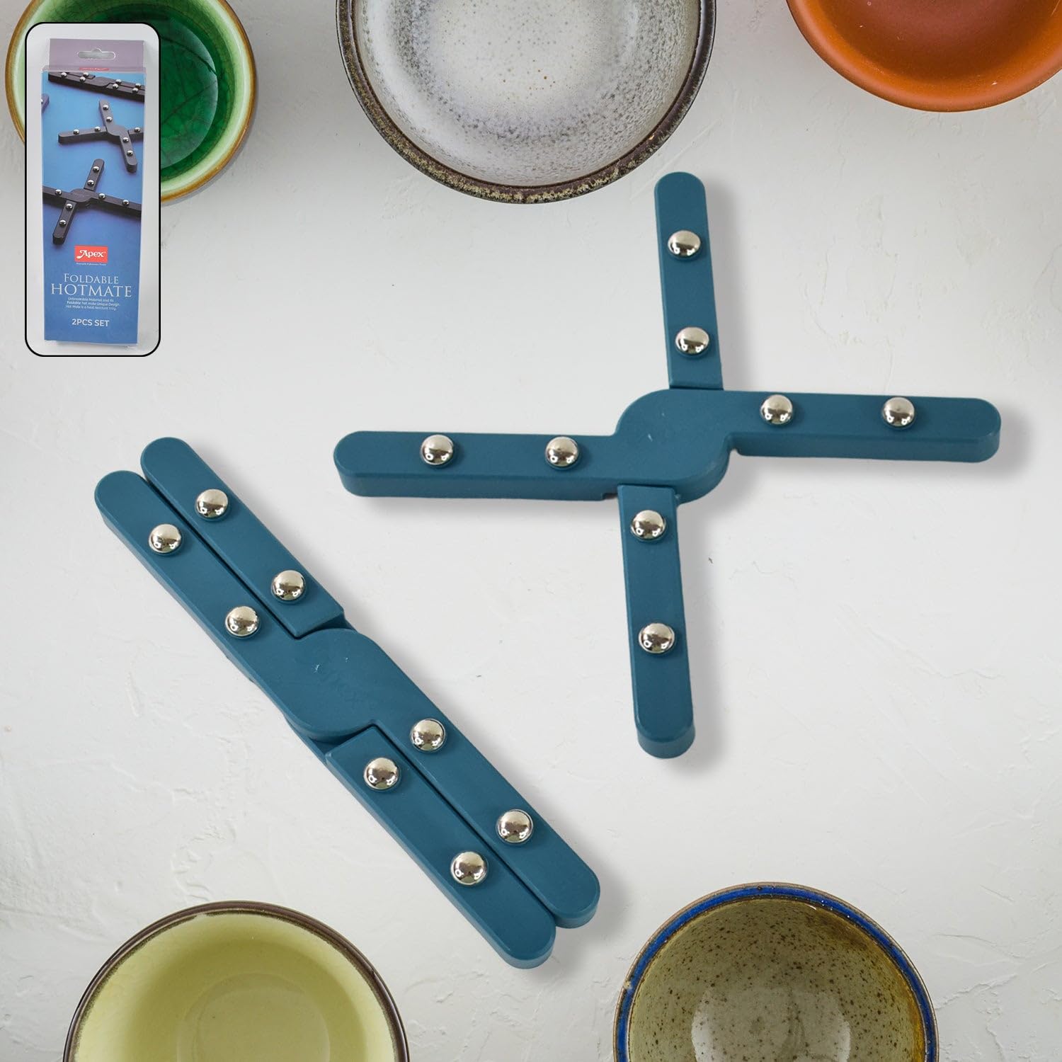 Apex Foldable Hot Mate Set ?? 2 Pcs, Folding Pan Stand for Hot Pots-image-46