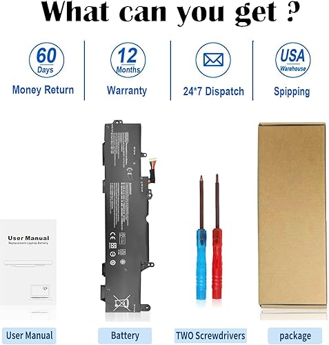 Miniatura 7 de SS03XL 933321-855 - Batería para HP EliteBook 840 G5, EliteBook 730, 735, 740, 745, 830, 846, G5, EliteBook 735, 745, 830, 840, G6, ZBook 14U, G5,