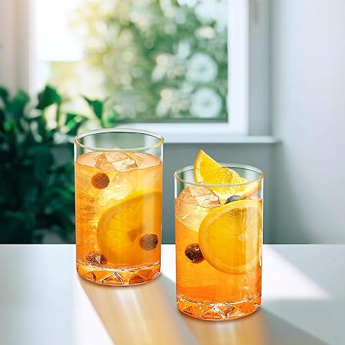 Miniatura 2 de Amazing Abby - Liberty - Vasos de plástico de 10 onzas y 16 onzas (juego de 8), vasos de plástico reutilizables de varios colores, sin BPA,