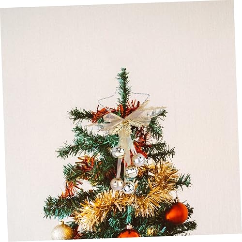 Miniatura 3 de ABOOFAN Decoraciones de Navidad de Navidad con estrellas moravas ramita corona de Navidad para puerta, guirnalda de estrellas, decoración de