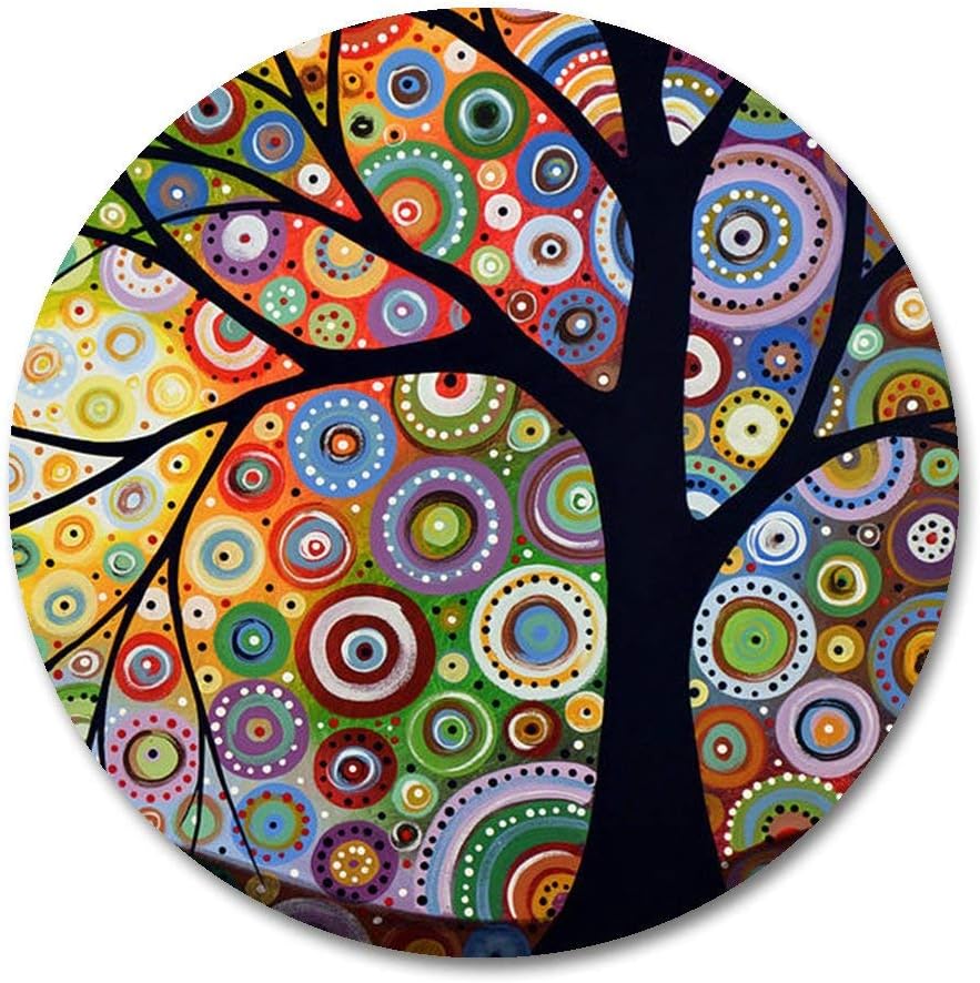 Tree of life Customized Round Mouse Pad 7.8"X7.8" inch