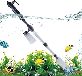 USB-Powered Electric Aquarium Gravel Cleaner, Portable Aquarium Substrate