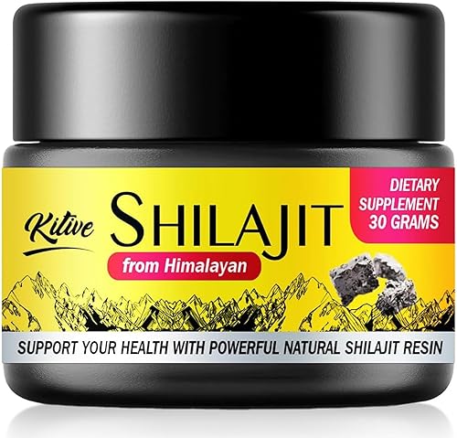 Shilajit Resina orgánica pura del Himalaya Resina pura Shilajit para hombres y mujeres-Himalaya Shilajit Nivel de oro-600 mg Resina orgánica disponible en Yaxa Venezuela