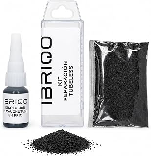 Kit Recauchutado Tubeless | Vulcanización En Frío | Reparación De Cortes En Cubiertas Sin Desmontar Rueda | Disolución Caucho + Partículas Caucho