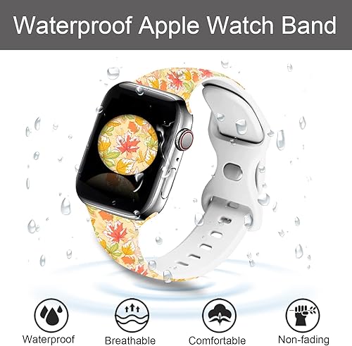 Miniatura 54 de Watch Band Compatible with Apple Watch 38mm 40mm 41mm 42mm 44mm 45mm for Women Men Sport Silicone Wristbands Strap for IWatch Series 7 6 5 4 3 2 1