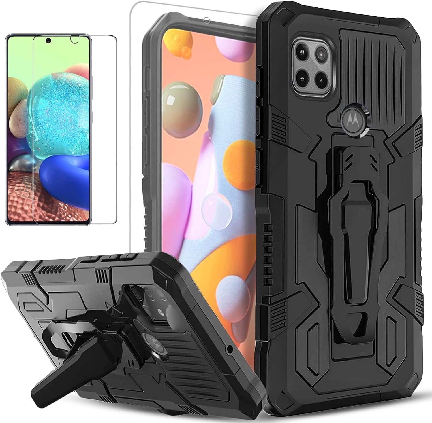 Motorola One 5G Ace Phone Case with Tempered Glass Togo Ubuy