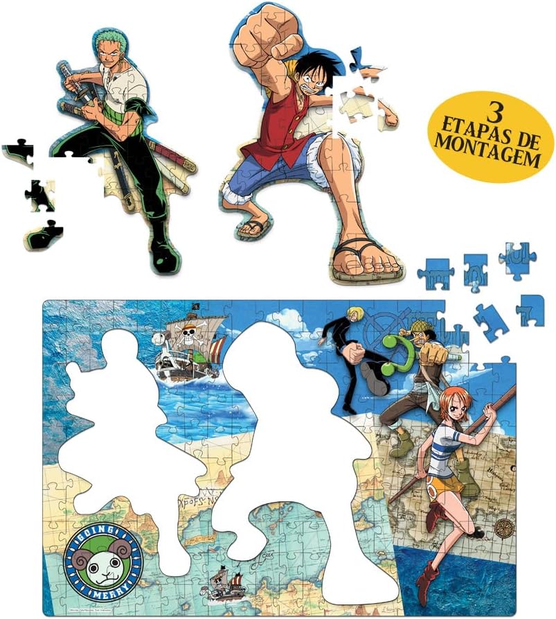 Puzzle Play 200 Pcs - One Piece