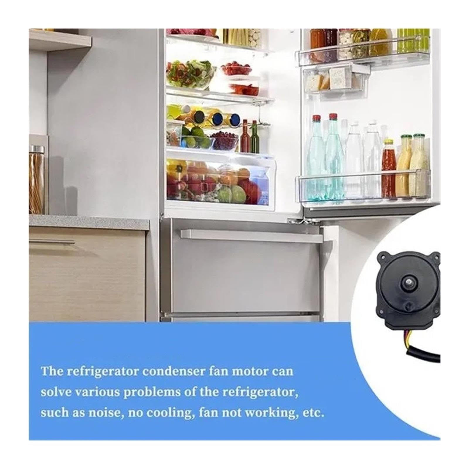 Motor De Ventilador De Refrigerador A50Q, ​​Compatible Con Kenmore,EAU65058501 Para Refrigerador LFXC24726M LFXS30726M LMXC23796M DC12V