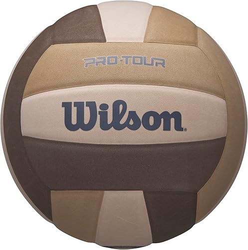 Wilson Pro Tour Voleibol - Tamaño oficial, MarrónBronceadoBeige