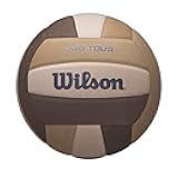 Pro Tour Volleyball - Official Size, Brown/Tan/Beige