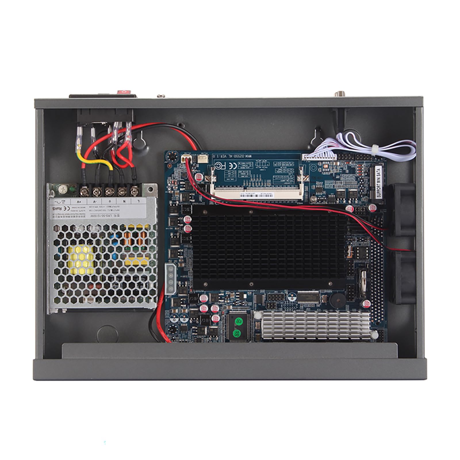 Firewall Hardware, PFSense, OPNsense, Mikrotik, VPN, Network Security Appliance, Router PC, N2600 D2700, RS31, 4 x Gigabit LAN, 2 x USB, COM, VGA, Fan, 2G RAM, 64G SSD