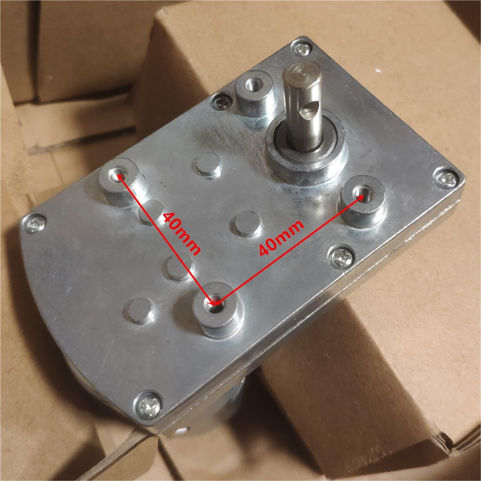 1 motoréducteur à courant continu RS775 12V/24V de type 7 avec réducteur métallique(DC24V 160rpm)