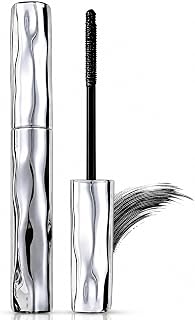 Zonoroy Mascara,Volumizing Mascara,Metal Wand Mascara (Black) | Waterproof & Smudge Proof 3D Curling & Volumizing, Buildable & Washable, with Feather-Like Fibers for Natural, Clump-Fr