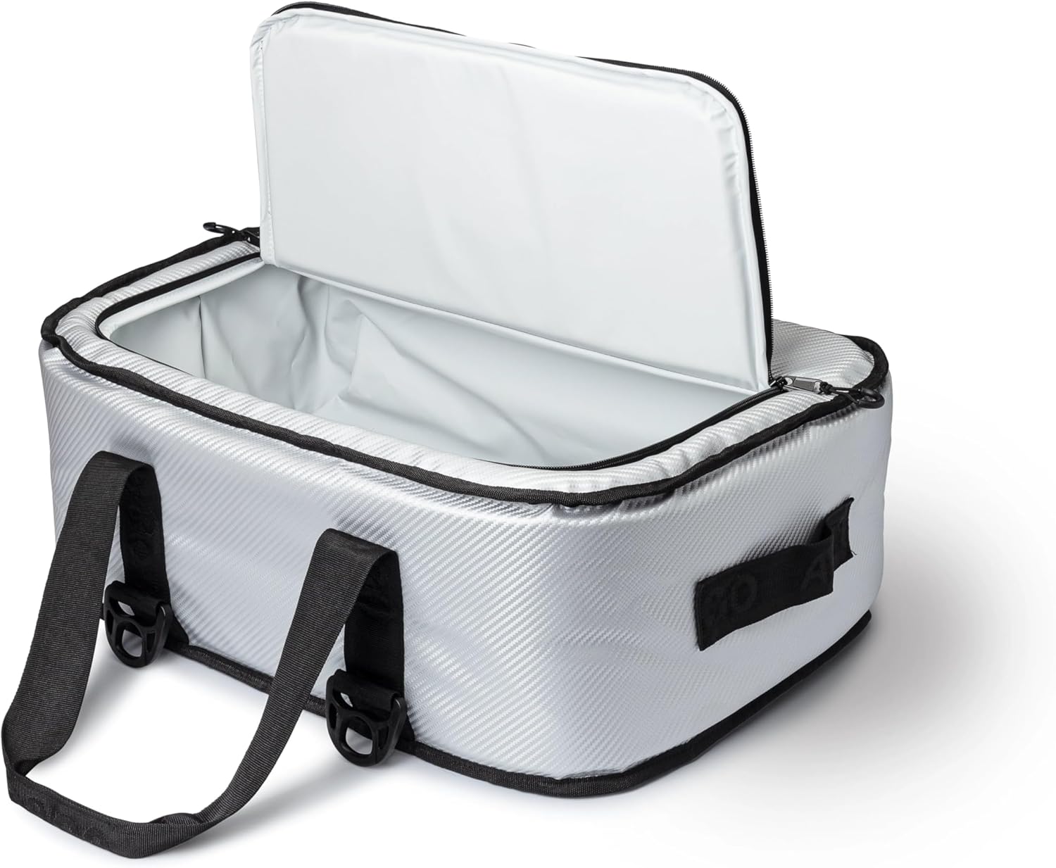 AO Coolers Stow-N-Go Carbon Soft Cooler, Low-Profile, Leakproof with High-Density Insulation, Holds Ice for 24 Hours