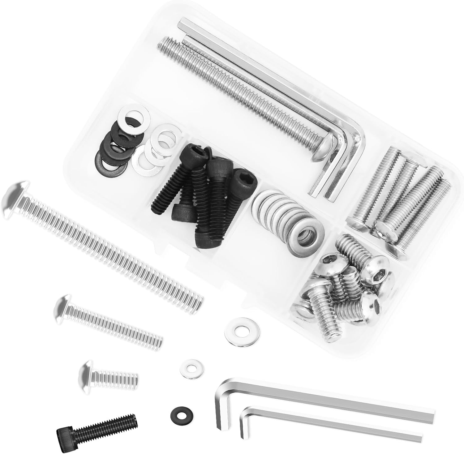 AEEAST 38個 ステンレススチール インナー バットウィング