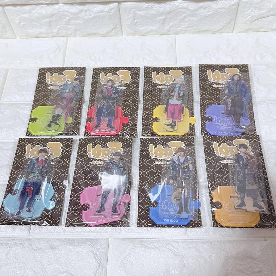 Hey! Say! JUMP アクリルスタンド 裏fab 8体セット