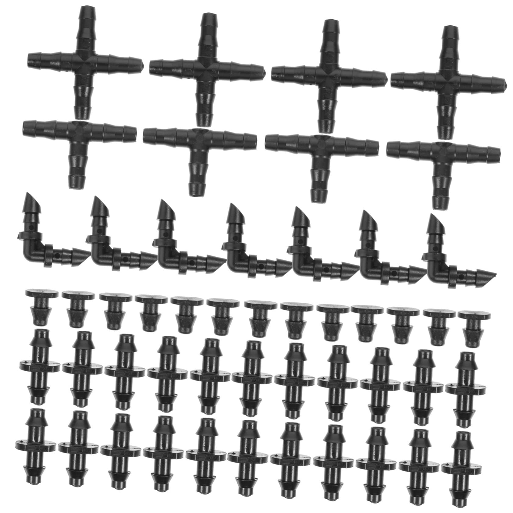 DOITOOL 2juegos De Manguera De Riego Adaptadores De Acoplamiento Rápido Juego De Accesorios para Sistemas De Riego por Goteo para y Huertos