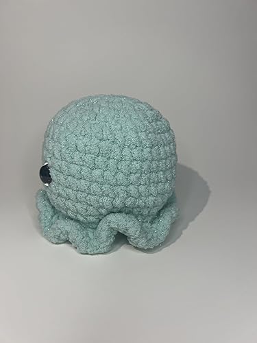 Miniatura 2 de amigurumi jellyfish plush Peluche de medusa (Mint)